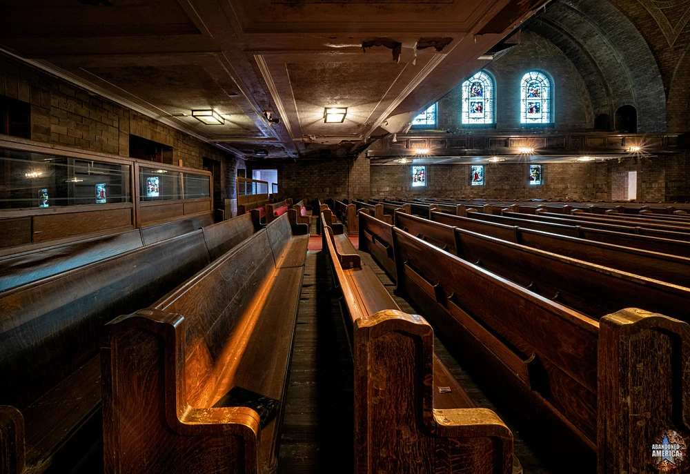Empty galleries that once held generations of voices.